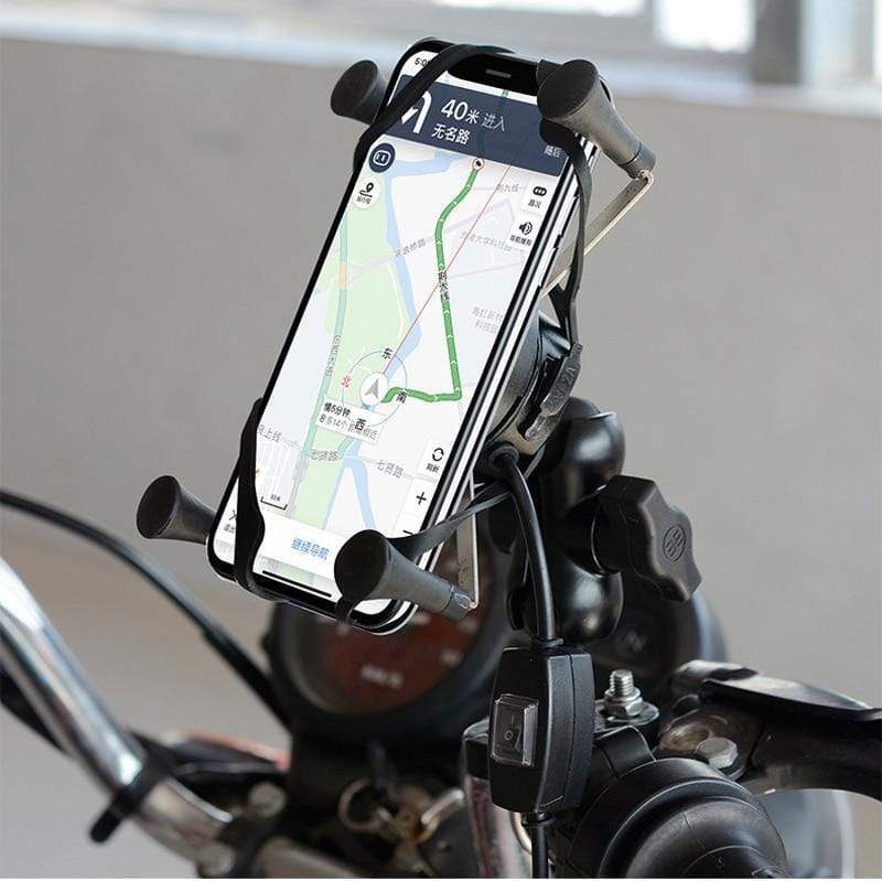 Support Smartphone À Induction Chaft - Support Téléphone Moto / GPS